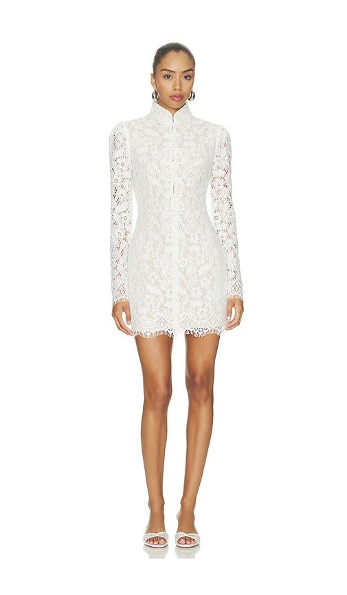 X REVOLVE Roberta Mini Dress in White. - size 0 (also in 10, 12, 2, 4, 6, 8) - SAU LEE - Modalova