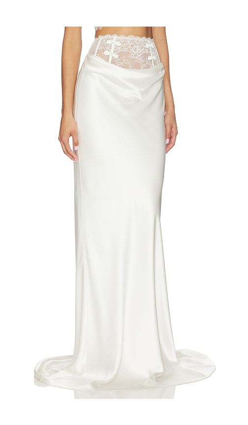 Lila Satin Skirt in . - size 00 (also in 10, 6) - SAU LEE - Modalova