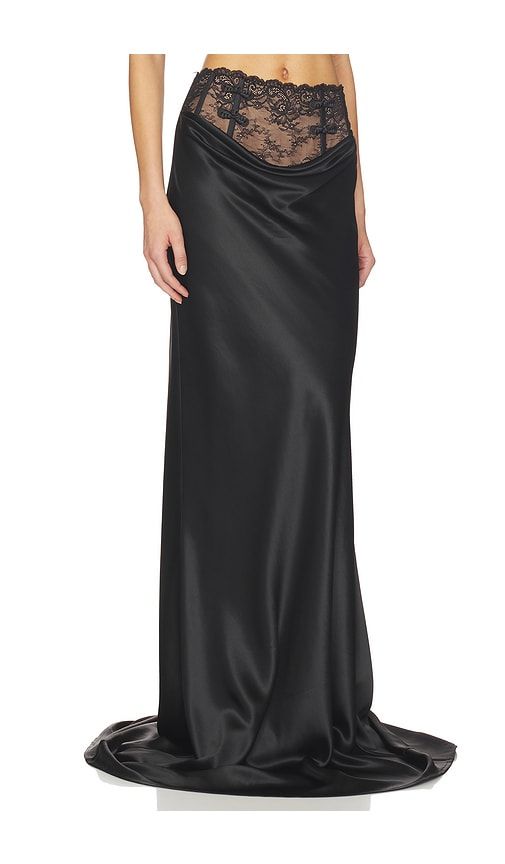 Lila Satin Skirt in . - size 12 (also in 4, 6) - SAU LEE - Modalova