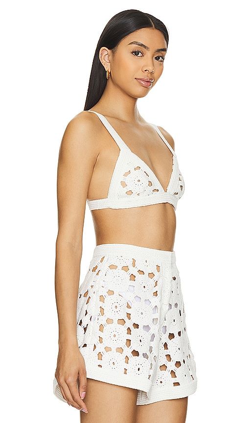 Myko Crochet Bralette in . - size 4 (also in 6) - SAU LEE - Modalova
