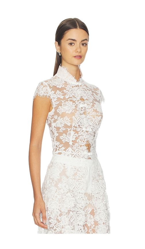 Saphina Lace Top in . - size 0 (also in 00, 10, 12, 2, 4, 6, 8) - SAU LEE - Modalova
