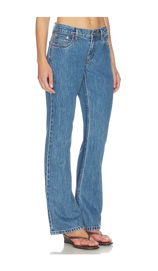 Tomorrow Low Rise Skinny Bootcut Jeans in Blue. - size 29 (also in 30, 31, 32) - Still Here - Modalova