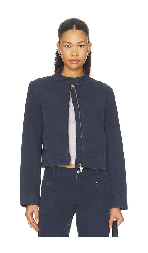 Car Jacket in Navy. - size XS (also in S, M, L, XL) - Still Here - Modalova