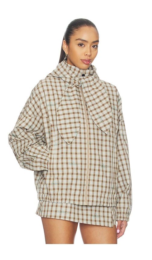 Eddy Jacket in Brown. - size M (also in S) - Sandy Liang - Modalova