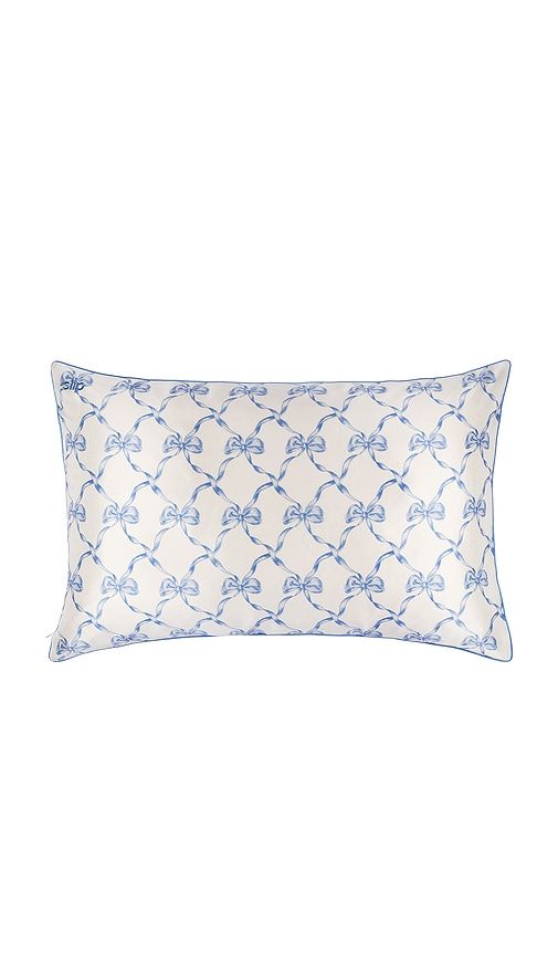 Pure Silk Queen Pillowcase in Baby Blue - slip - Modalova