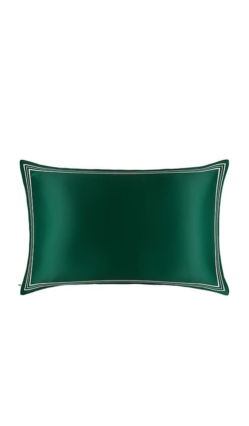 Pure Silk Queen Pillowcase in Dark - slip - Modalova