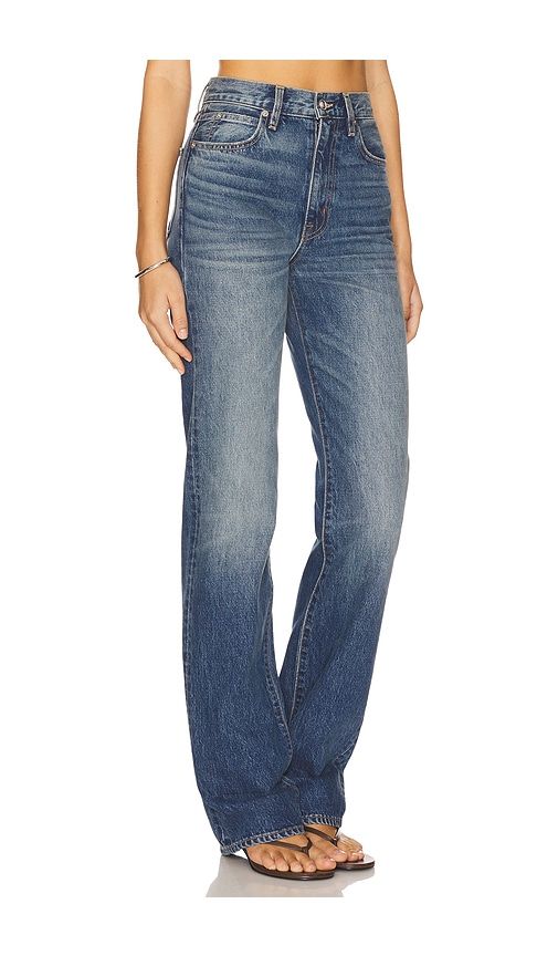 London Turn Up Straight Jeans in Blue. - size 27 (also in 32) - SLVRLAKE - Modalova