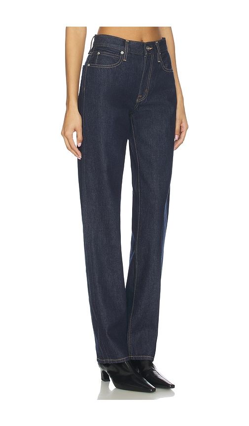Pheonix Relaxed Straight Jeans in Navy. - size 25 (also in 26, 28, 29, 32) - SLVRLAKE - Modalova