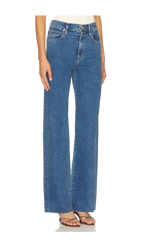 Grace Wide Leg Jeans in Blue. - size 28 (also in 29, 30) - SLVRLAKE - Modalova