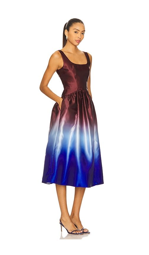 The Gianna Dress in Blue,Brown. - size S (also in XS) - Solid & Striped - Modalova
