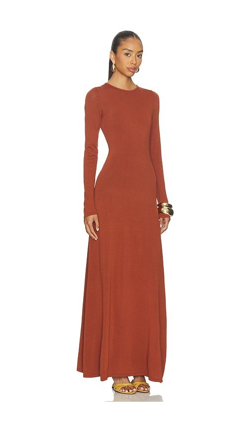 The Dora Dress in Brown. - size S (also in XS) - Solid & Striped - Modalova