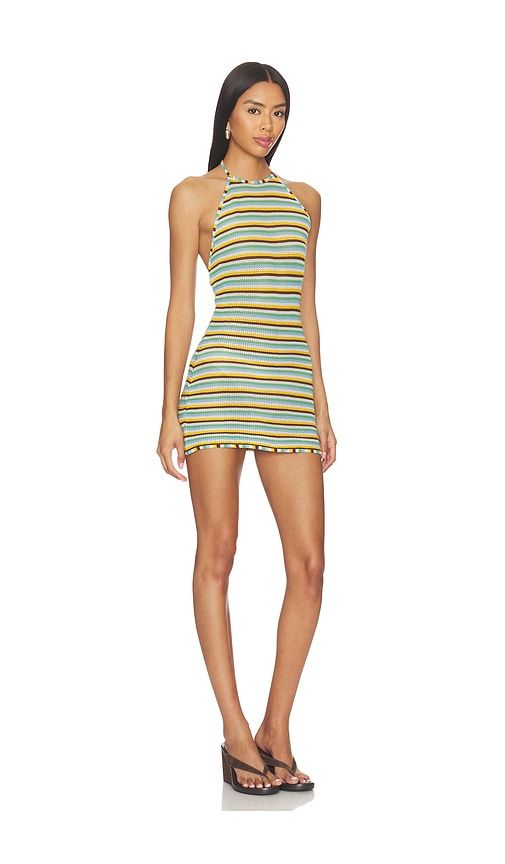 The Annie Dress in Yellow,Blue. - size L (also in M, S) - Solid & Striped - Modalova
