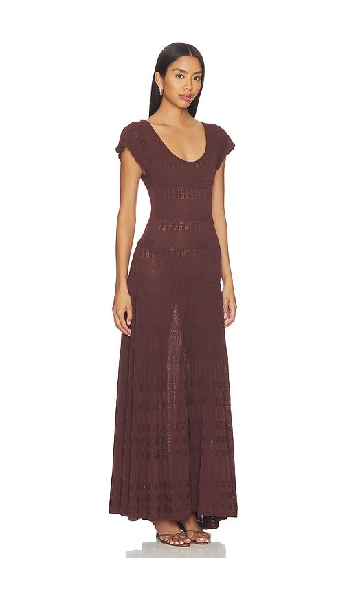 The Belle Dress in Brown. - size L (also in M, S, XL, XS) - Solid & Striped - Modalova