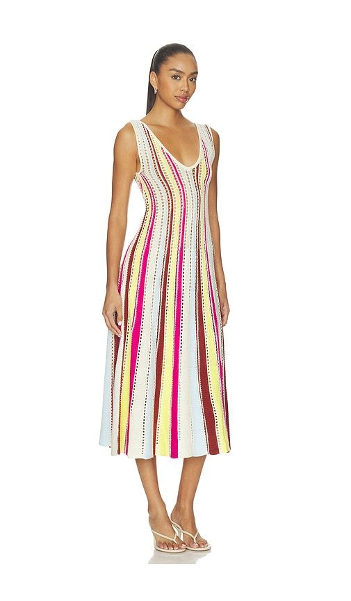 The Velmira Dress in Pink. - size L (also in M, S, XL, XS) - Solid & Striped - Modalova