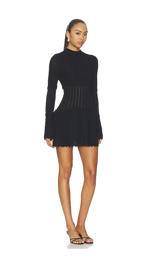 The Amara Dress in Black. - size L (also in M, S, XS) - Solid & Striped - Modalova