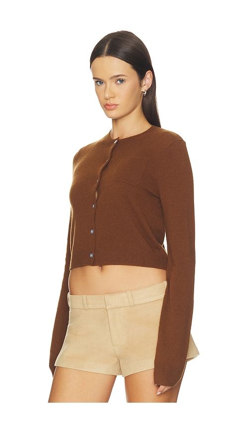 The Noah Cardigan in Brown. - size L (also in M, S, XL, XS) - Solid & Striped - Modalova