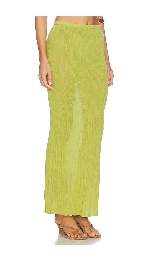 The Rianne Skirt in Green. - size L (also in M, S, XL, XS) - Solid & Striped - Modalova