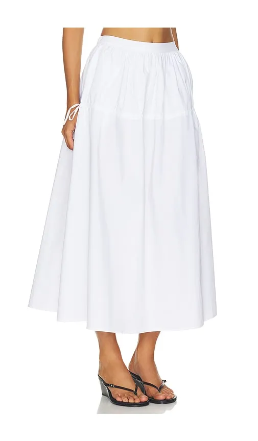 The Ivy Skirt in White. - size L (also in M, XL) - Solid & Striped - Modalova