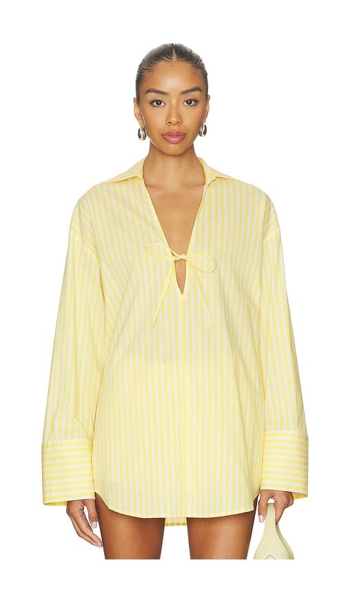 The Livia Tunic in Yellow. - size L (also in M, S, XL, XS) - Solid & Striped - Modalova