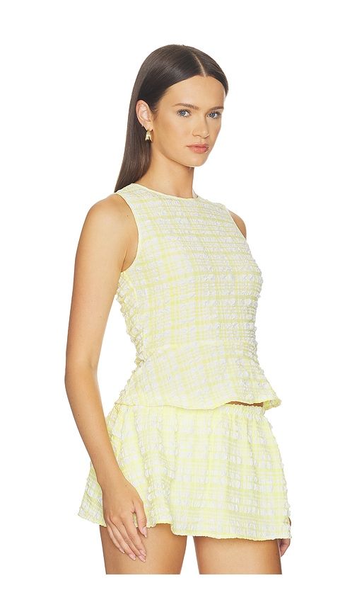 The Brinley Top in Yellow. - size L (also in M, S, XS) - Solid & Striped - Modalova