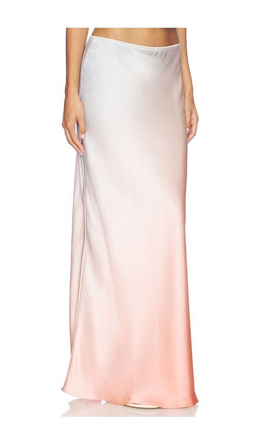 Grace B Maxi Pull On Skirt in Blue,Coral. - size L (also in M, S) - SABLYN - Modalova