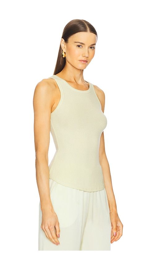 Jameela Racerback Tank Top in Yellow. - size L (also in S) - SABLYN - Modalova