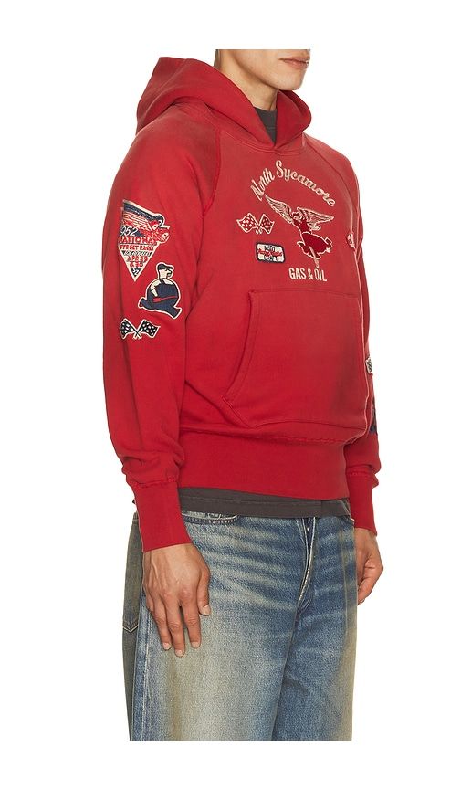 Service Hoodie in Red. - size L (also in M, S, XL/1X, XXL/2X) - Samuel Zelig - Modalova