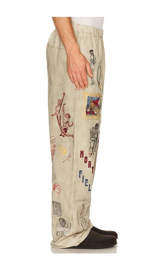 Northfield Pant in Beige. - size L (also in M, XL/1X) - Samuel Zelig - Modalova