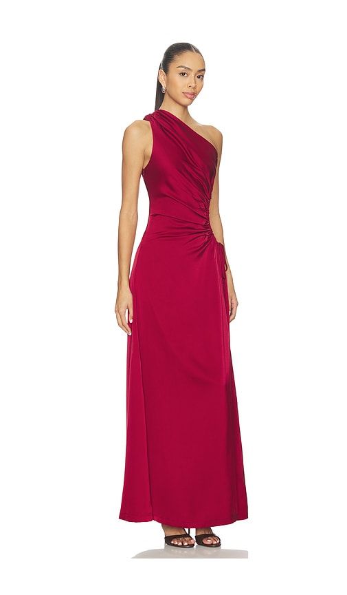 Nour Dress in Burgundy. - size L (also in M, S) - Sonya Moda - Modalova