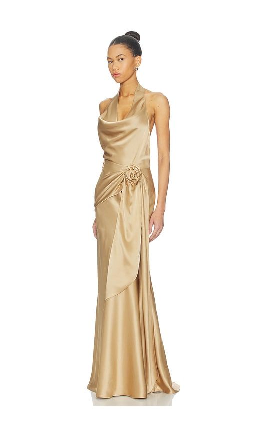 Rozalia Dress in Beige. - size L (also in XL, XS) - Sonya Moda - Modalova