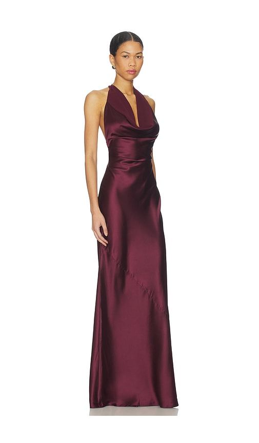 Sondrio Dress in Wine. - size L (also in XS) - Sonya Moda - Modalova
