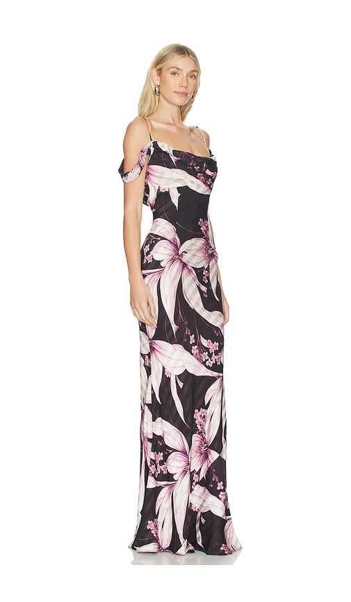Rosalie Dress in Black,Pink. - size M (also in S, XS) - Sonya Moda - Modalova