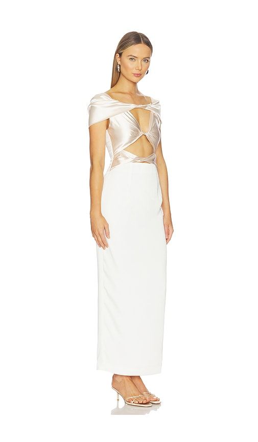 Pisa Dress in White. - size L (also in M, S, XL) - Sonya Moda - Modalova
