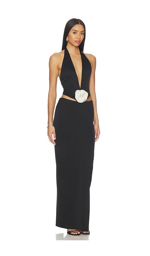 Candise Dress in Black. - size L (also in M, S) - Sonya Moda - Modalova