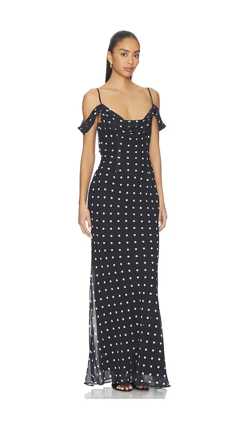 Rosalie Dress in Black. - size L (also in M, S, XL) - Sonya Moda - Modalova