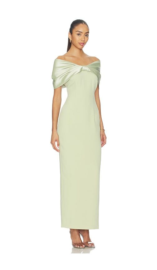 Belluno Dress in Green. - size M (also in XS) - Sonya Moda - Modalova