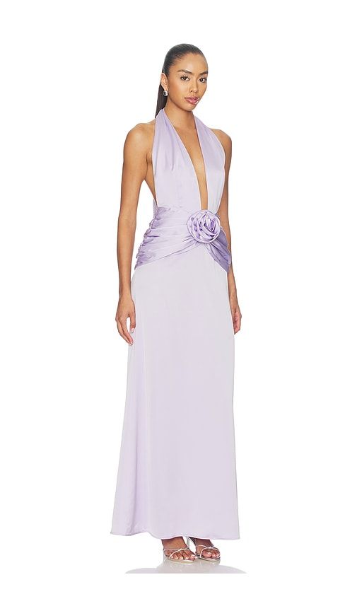 Nora Dress in Purple. - size L (also in M, S, XL, XS) - Sonya Moda - Modalova