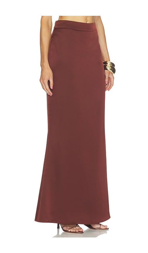 Aurelia Skirt in Brown. - size L (also in M, S, XL) - Sonya Moda - Modalova