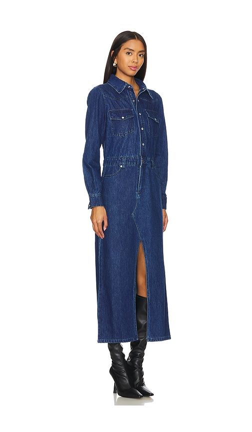 Dakoda Dress in Denim-Dark. - size 0 (also in 2) - Steve Madden - Modalova