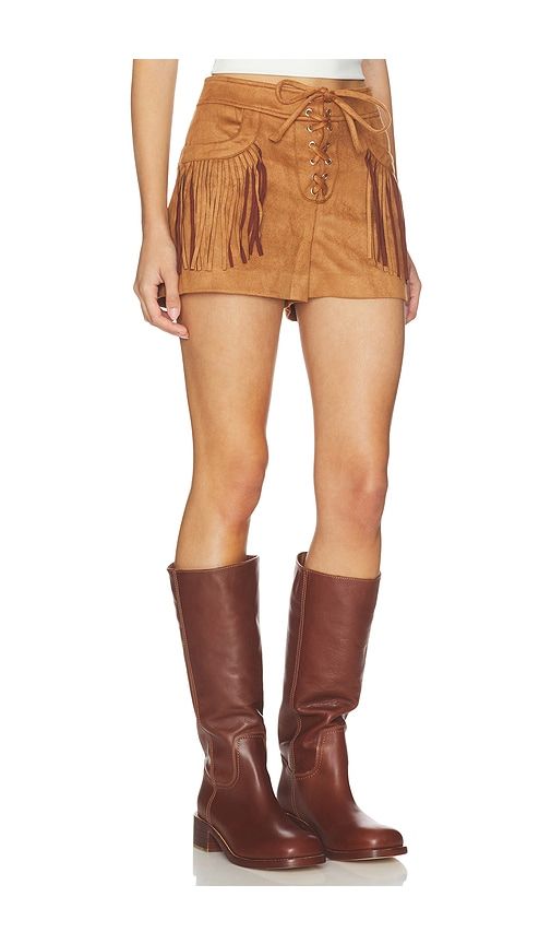 Cheyenne Short in Cognac. - size L (also in M, S, XL, XS) - Steve Madden - Modalova