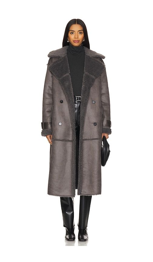Eiffel Coat in Grey. - size S (also in XS) - Steve Madden - Modalova