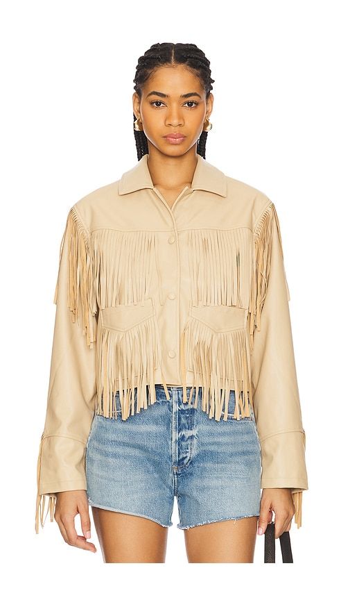 Halia Jacket in Beige. - size L (also in M, S, XS) - Steve Madden - Modalova