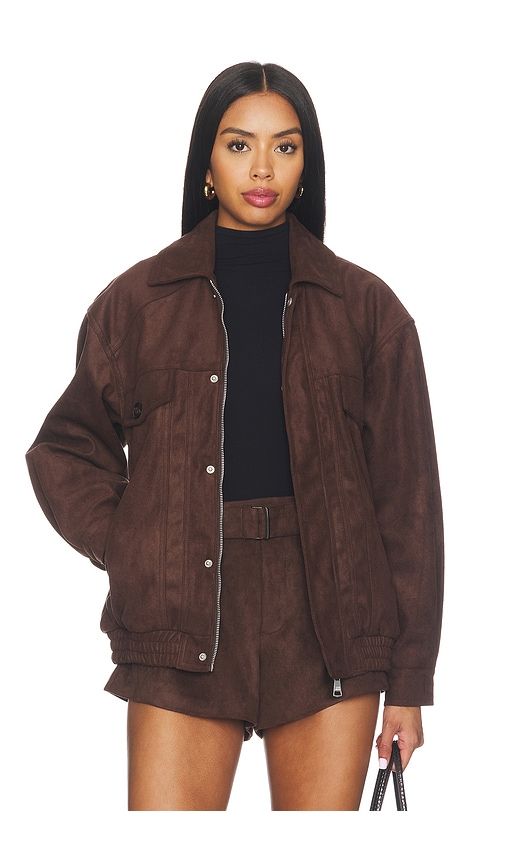 Henson Jacket in Chocolate. - size L (also in M, S, XL, XS) - Steve Madden - Modalova