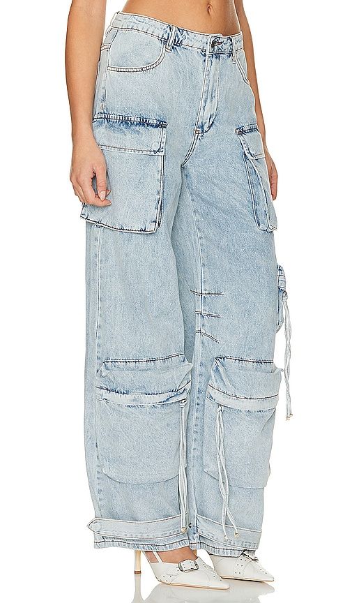 Duo Cargo Pant in Blue. - size M (also in L, S, XS) - Steve Madden - Modalova