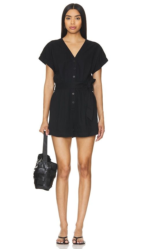 Maisie Romper in Black. - size L (also in S, XL, XS) - Steve Madden - Modalova