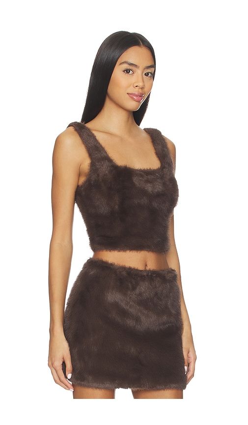 Hannia Top in Brown. - size 0 (also in 10, 2, 4, 8) - Steve Madden - Modalova