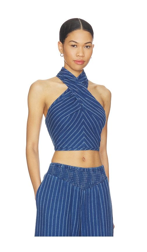 Winnie Top in Navy. - size L (also in M, S, XL, XS) - Steve Madden - Modalova