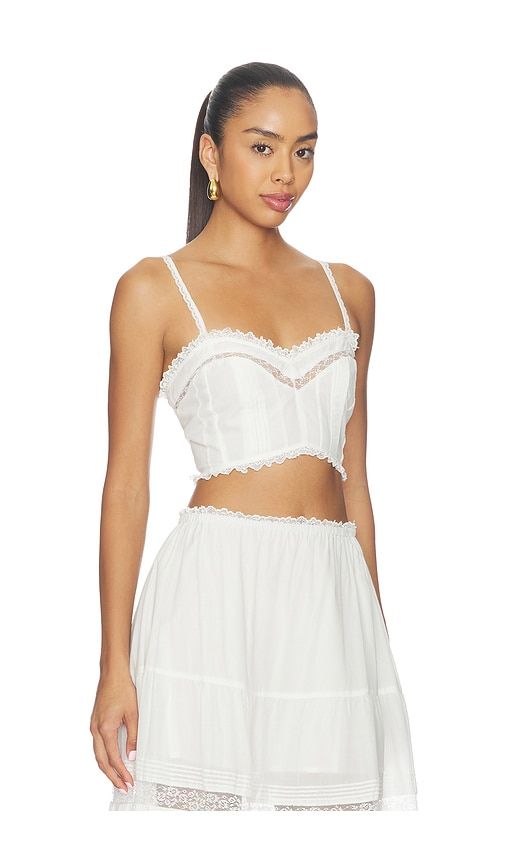Elisse Top in White. - size L (also in M, S, XL, XS) - Steve Madden - Modalova