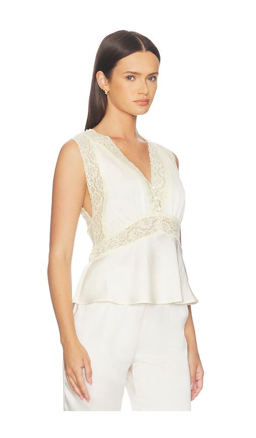 Elinor Top in Cream. - size L (also in M, S, XL, XS) - Steve Madden - Modalova