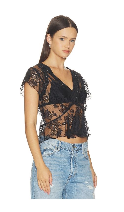 Leyla Top in Black. - size L (also in M, S, XL, XS) - Steve Madden - Modalova